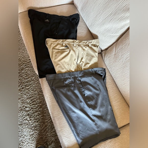 3 Like New Golf Shorts Adidas Nike - Picture 1 of 6